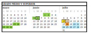 matricula CICLOS