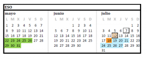 matricula ESO