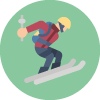 Actividades deportivas-esqui-vela