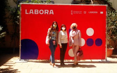 La coordinadora del projecte “Emple@’t al món Rural” visita el Fòrum connectat de Labora
