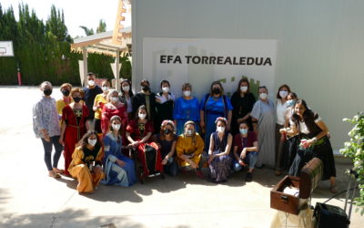 EFA Torrealedua realiza un escape room medieval