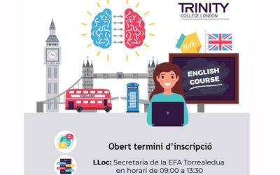 Ja pots inscriure’t per a l’examen oficial del Trinity College London