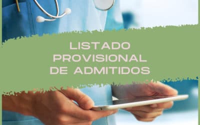Listado provisional de admitidos en los FP Grado medio y superior