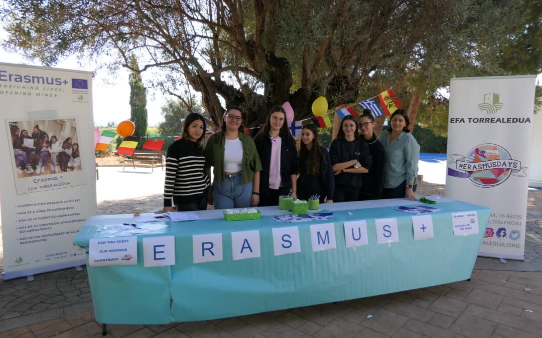El centre educatiu EFA Torrealedua celebra l’ERASMUSDAYS